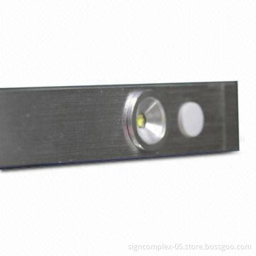 LED Cabinet Light with 1W Philips Rebel LED and Plastic Holder for Easy to Installation, 12V Voltage